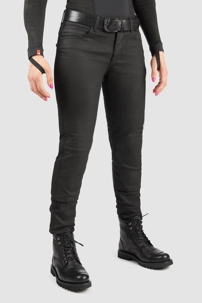 PANDO MOTO Lorica Black A Jeans - High Road Motorsports - Motorcycle Pants - LORICA-BLACK-A-W24-L30 - Pando Moto