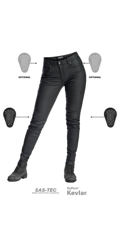 PANDO MOTO Lorica Kev 02 Women's Jeans - High Road Motorsports - Motorcycle Pants - LORICA-KEV-02-W24-L30 - Pando Moto