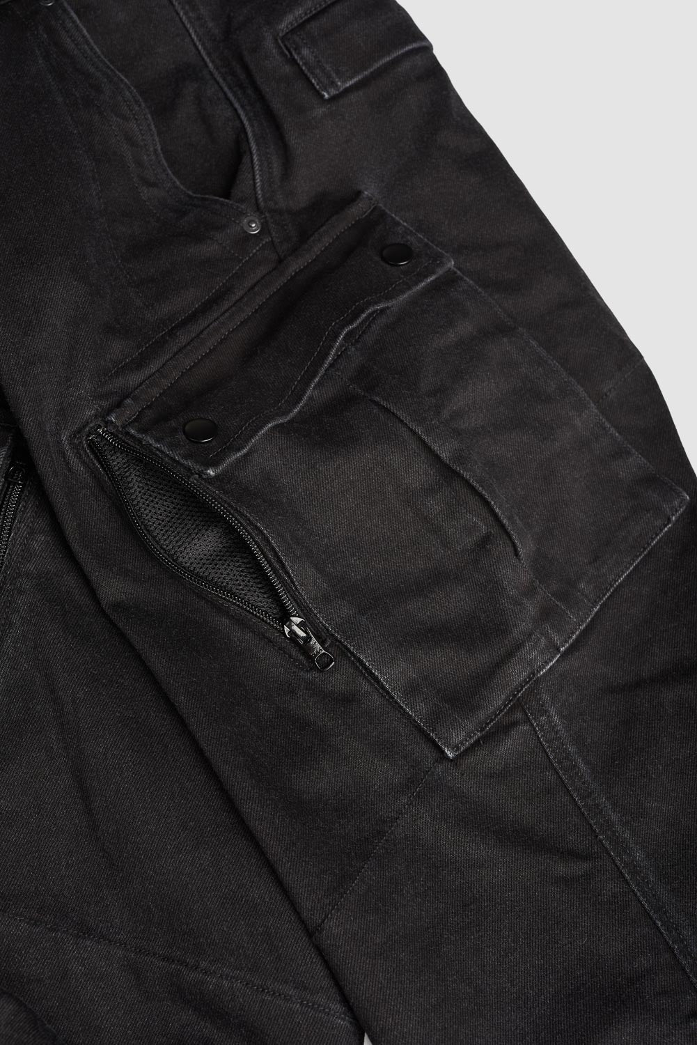 PANDO MOTO Mark AAA Cargo Pants - High Road Motorsports - Motorcycle Pants - MARK-BLACK-AAA-W28-L34 - Pando Moto
