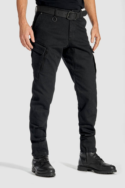 PANDO MOTO Mark AAA Cargo Pants - High Road Motorsports - Motorcycle Pants - MARK-BLACK-AAA-W28-L34 - Pando Moto
