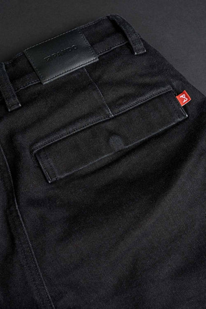 PANDO MOTO Mark AAA Cargo Pants - High Road Motorsports - Motorcycle Pants - MARK-BLACK-AAA-W28-L34 - Pando Moto