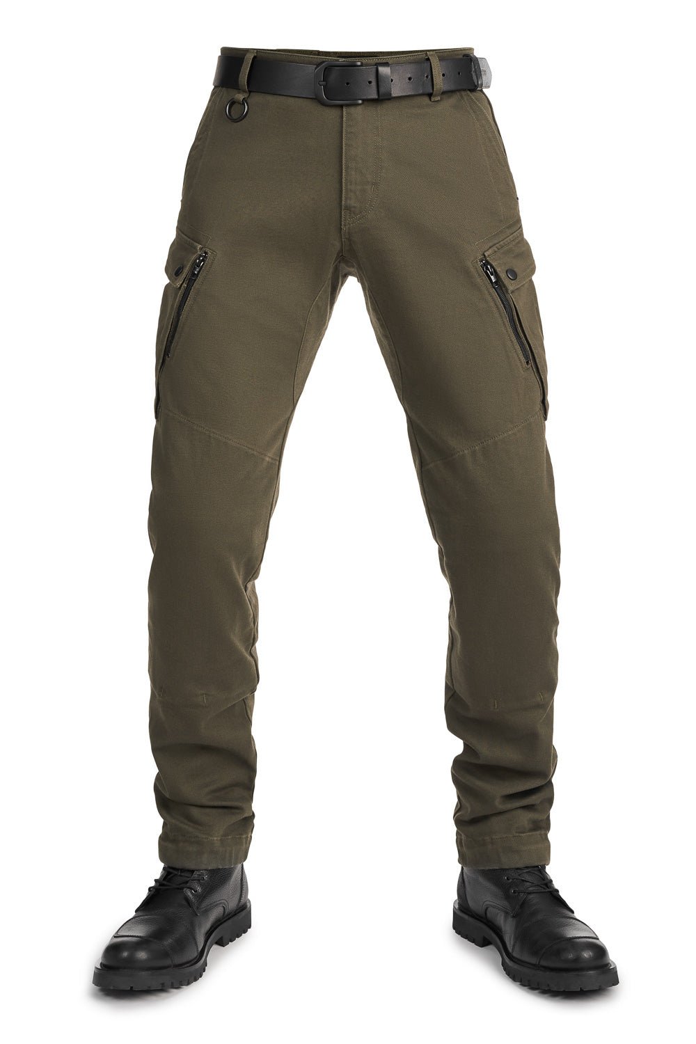 PANDO MOTO Mark AAA Cargo Pants - High Road Motorsports - Motorcycle Pants - MARK-OLIVE-AAA-W28-L34 - Pando Moto