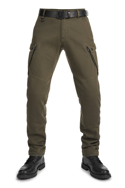 PANDO MOTO Mark AAA Cargo Pants - High Road Motorsports - Motorcycle Pants - MARK-OLIVE-AAA-W28-L34 - Pando Moto