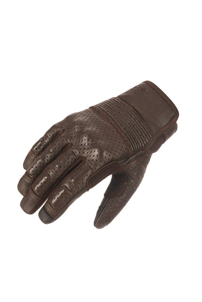 PANDO MOTO Onyx 02 Gloves - High Road Motorsports - Motorcycle Gloves - ONYX-BROWN-02-XXS - Pando Moto