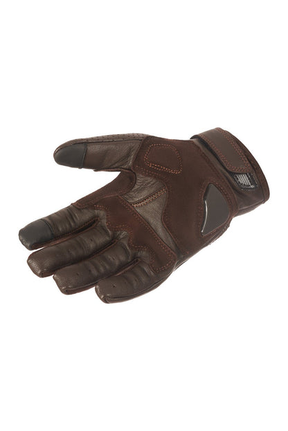 PANDO MOTO Onyx 02 Gloves - High Road Motorsports - Motorcycle Gloves - ONYX-BROWN-02-XXS - Pando Moto