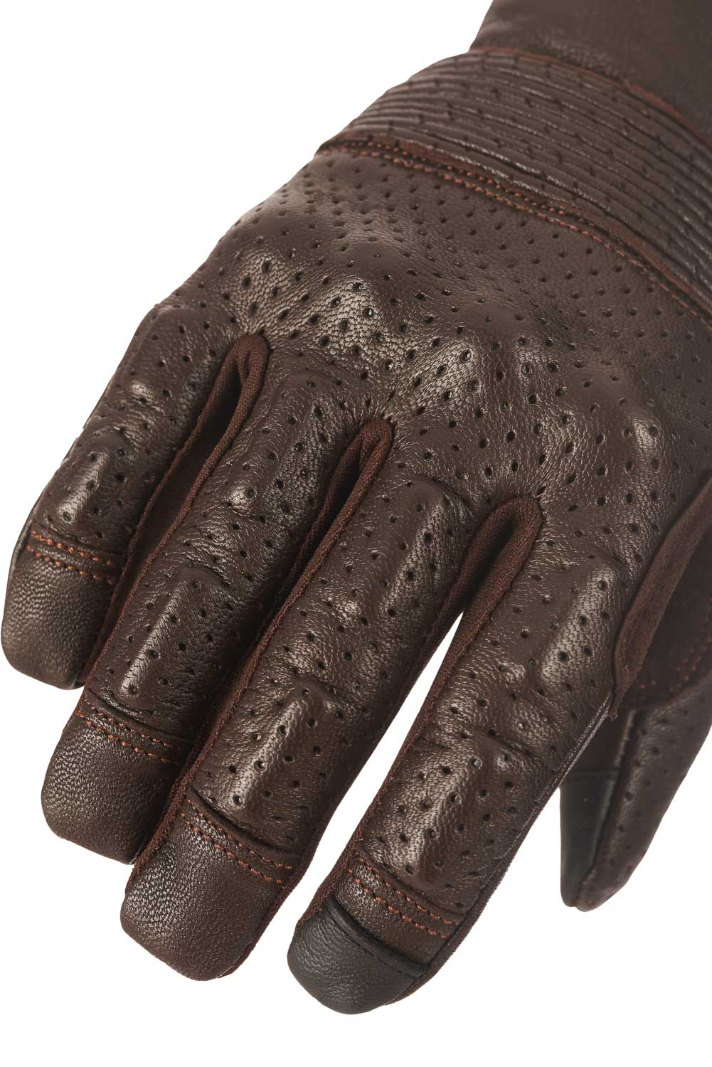 PANDO MOTO Onyx 02 Gloves - High Road Motorsports - Motorcycle Gloves - ONYX-BROWN-02-XXS - Pando Moto
