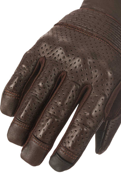PANDO MOTO Onyx 02 Gloves - High Road Motorsports - Motorcycle Gloves - ONYX-BROWN-02-XXS - Pando Moto