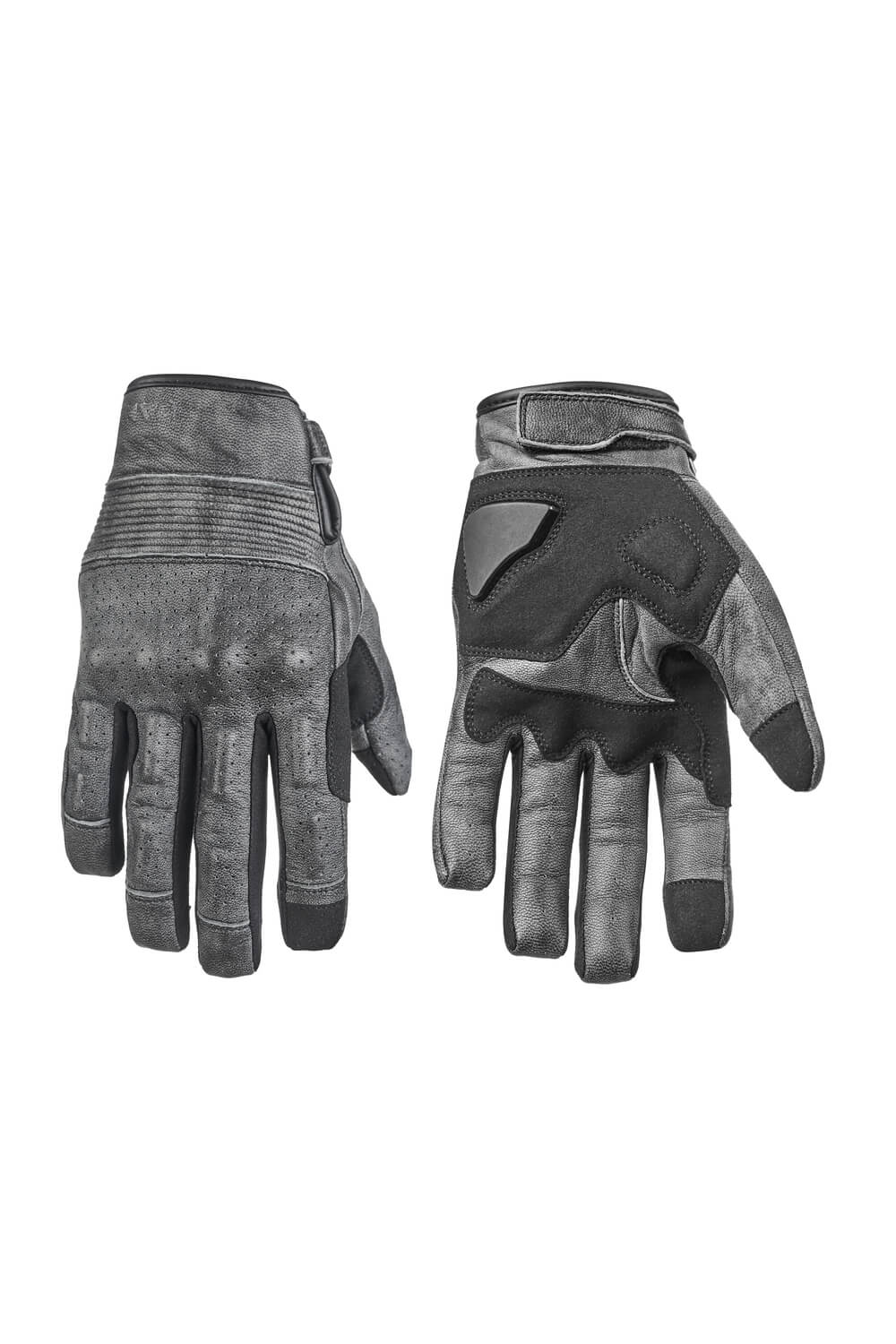 PANDO MOTO Onyx Gloves - High Road Motorsports - Motorcycle Gloves - ONYX-GREY-01-XXS - Pando Moto