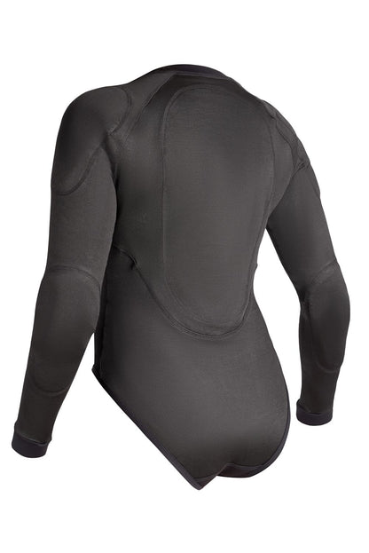 PANDO MOTO Shell WW Black 02 Women's Armored Body Suit - High Road Motorsports - Armored Body Suit - SHELL-WW-BLACK-02-XXS - Pando Moto