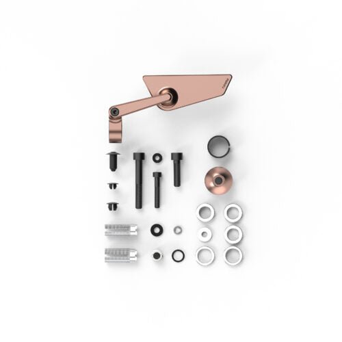 Rizoma Cut Edge Mirror (BS295/BS296) - High Road Motorsports - Mirrors & Accessories - BS295B - Rizoma