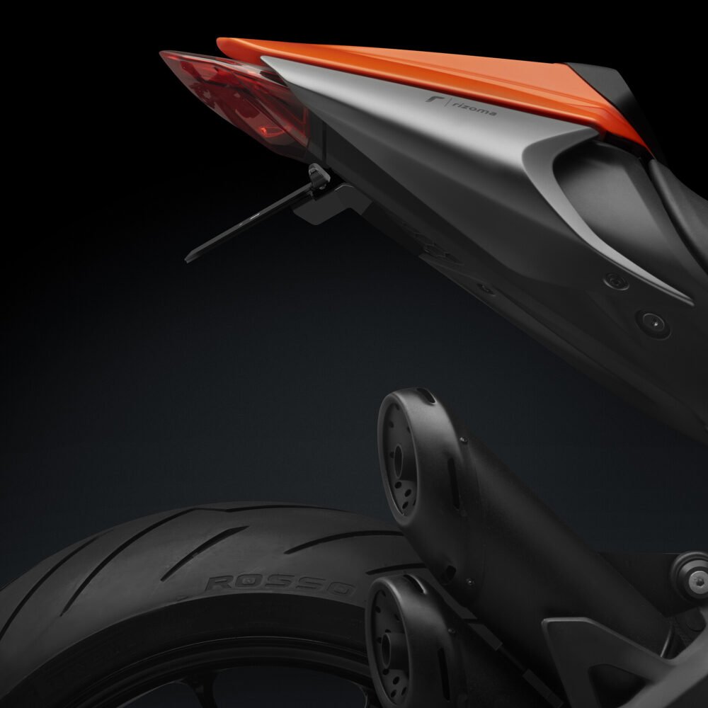 Rizoma Flat - Out Fender Eliminator (PTU012B) - High Road Motorsports - License Plate Accessories - PTU012B - Rizoma