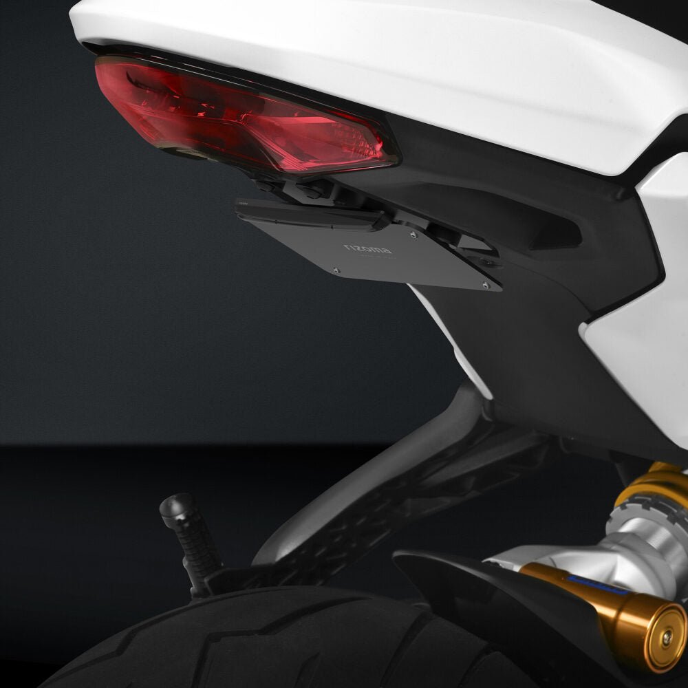 Rizoma Flat - Out Fender Eliminator (PTU013B) - High Road Motorsports - License Plate Accessories - PTU013B - Rizoma