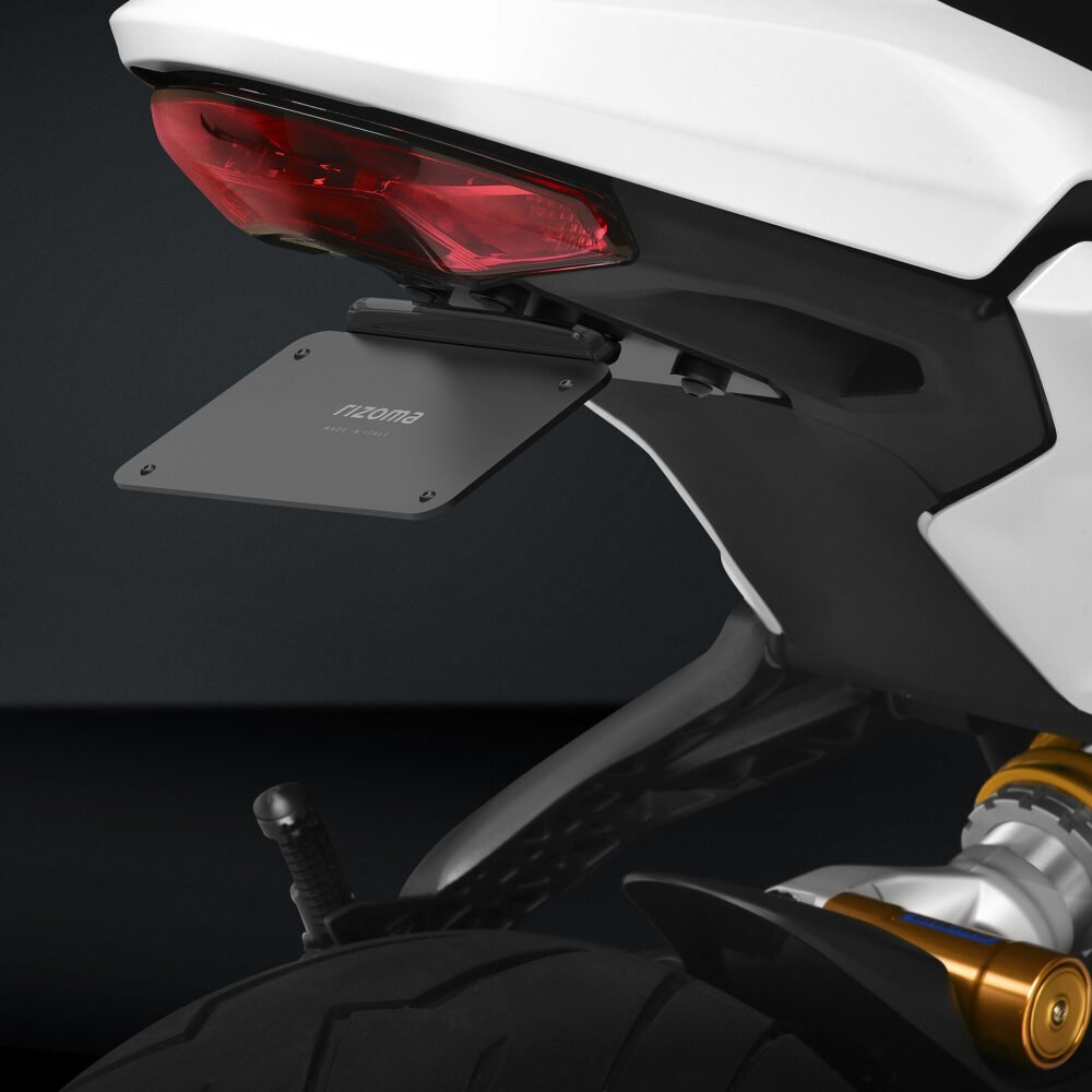 Rizoma Flat - Out Fender Eliminator (PTU013B) - High Road Motorsports - License Plate Accessories - PTU013B - Rizoma
