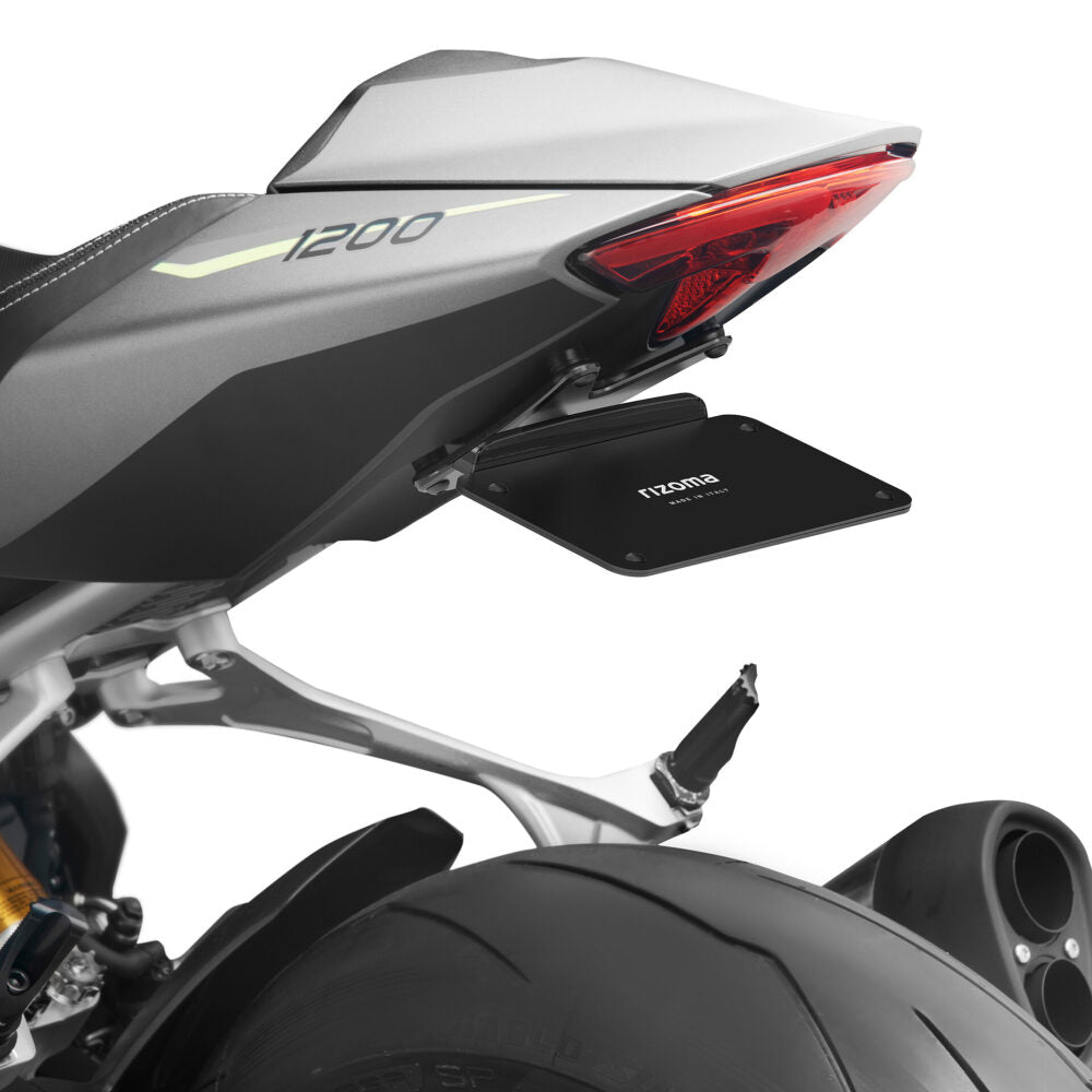 Rizoma Flat - Out Fender Eliminator (PTU070B) - High Road Motorsports - License Plate Accessories - PTU070B - Rizoma