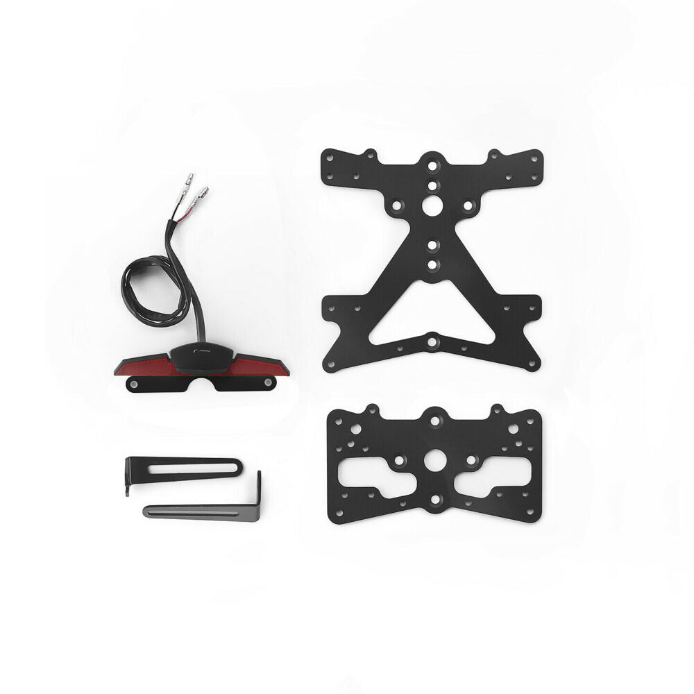 Rizoma Fox License Plate Support Kit (PT123B) - High Road Motorsports - License Plate Accessories - PT123B - Rizoma