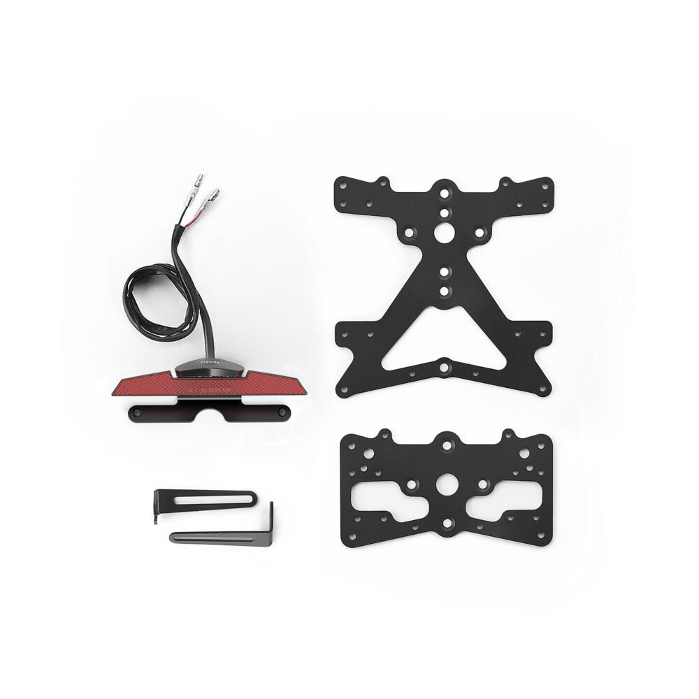 Rizoma Fox License Plate Support Kit (PT234B) - High Road Motorsports - License Plate Accessories - PT234B - Rizoma