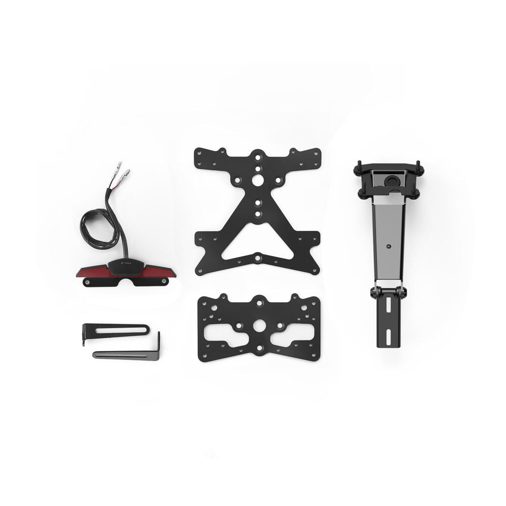 Rizoma Fox License Plate Support Kit (PT236B) - High Road Motorsports - License Plate Accessories - PT236B - Rizoma