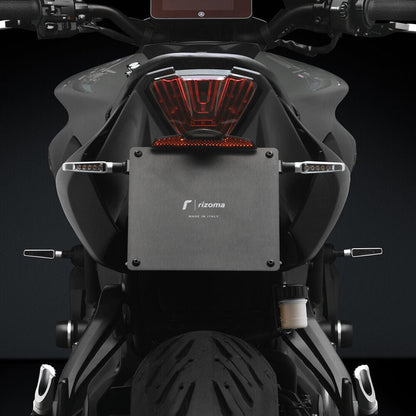 Rizoma Fox License Plate Support Kit (PT238B) - High Road Motorsports - License Plate Accessories - PT238B - Rizoma