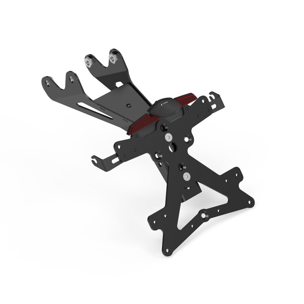 Rizoma Fox License Plate Support Kit (PT240B) - High Road Motorsports - License Plate Accessories - PT240B - Rizoma