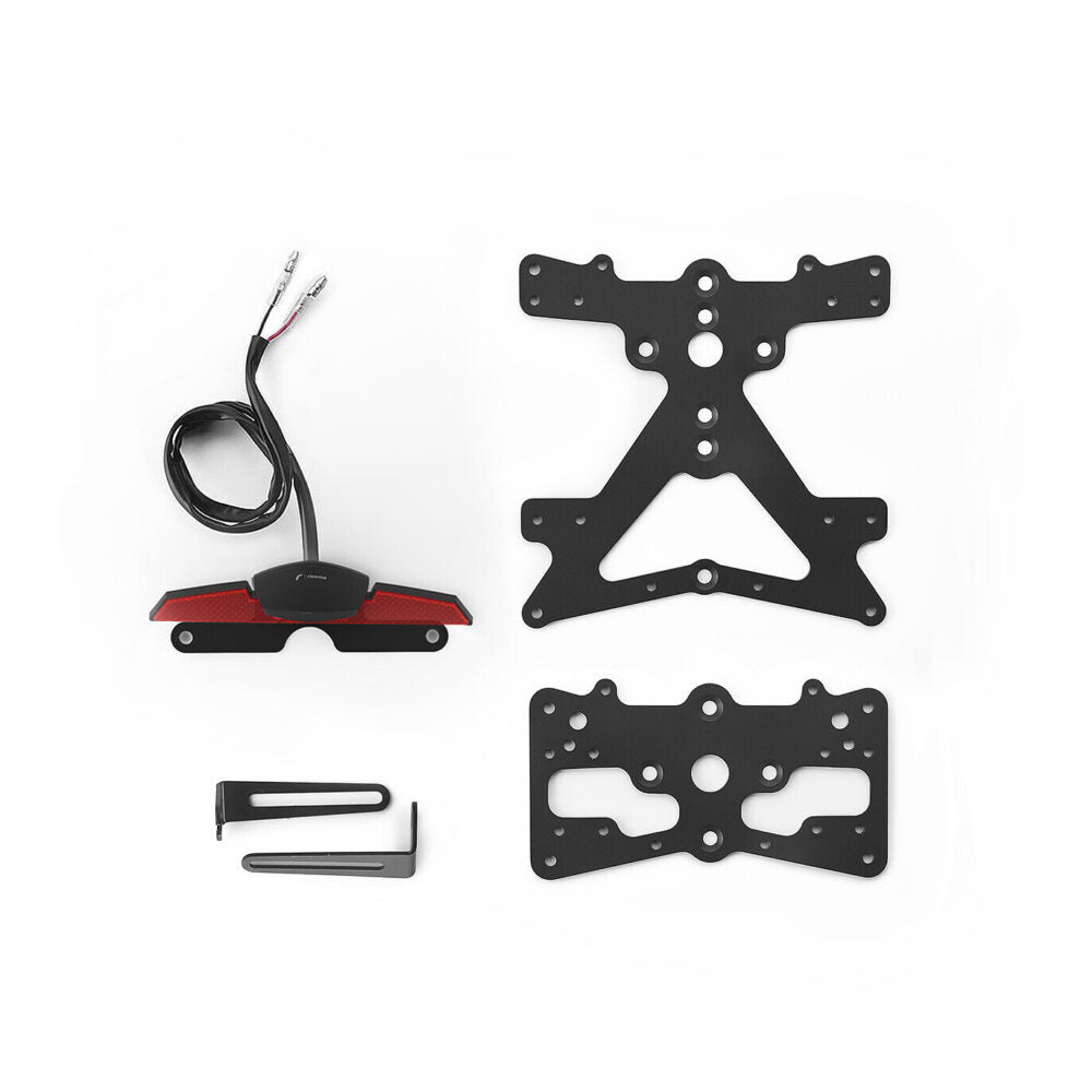 Rizoma Fox License Plate Support Kit (PT544B) - High Road Motorsports - License Plate Accessories - PT544B - Rizoma