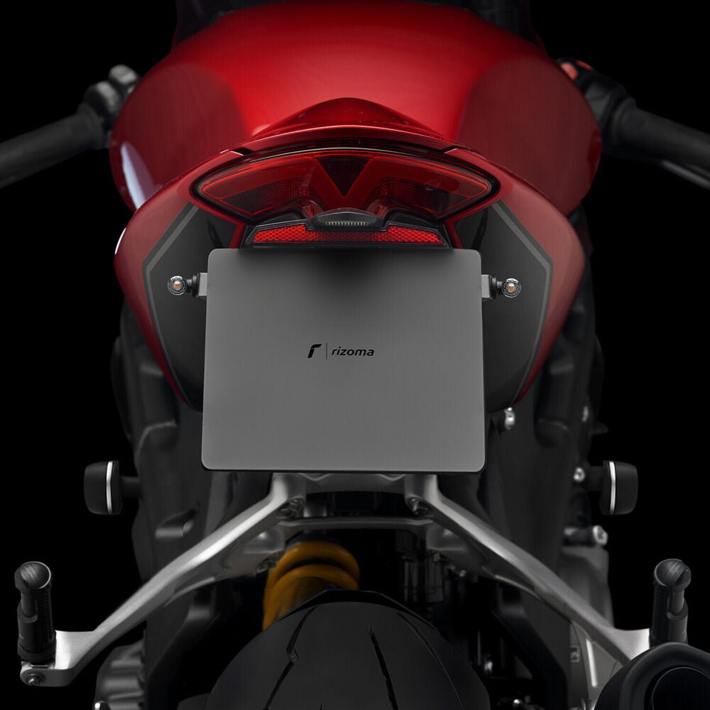 Rizoma Fox License Plate Support Kit (PT669B) - High Road Motorsports - License Plate Accessories - PT669B - Rizoma
