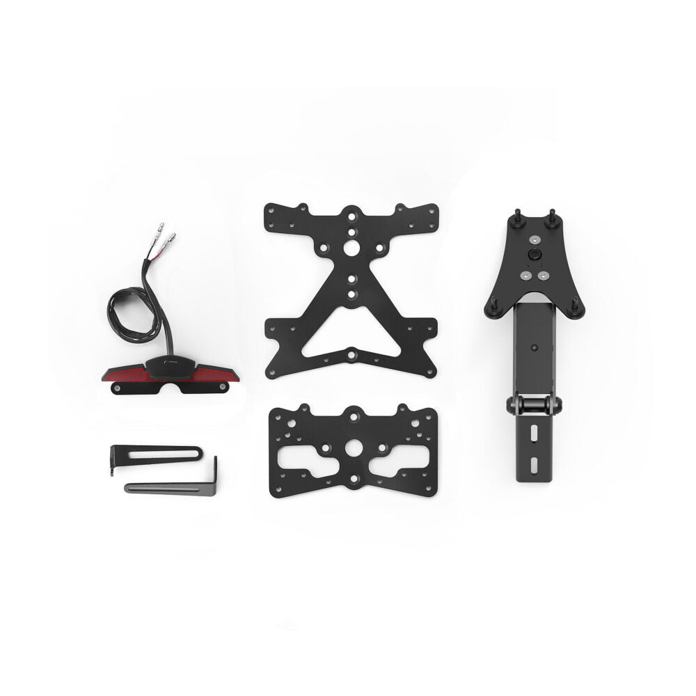 Rizoma Fox License Plate Support Kit (PT669B) - High Road Motorsports - License Plate Accessories - PT669B - Rizoma