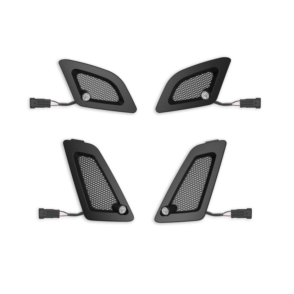 Rizoma Front/Rear Turn Signal Kit (ZVP018B) - High Road Motorsports - Lighting & Signals - ZVP018B - Rizoma