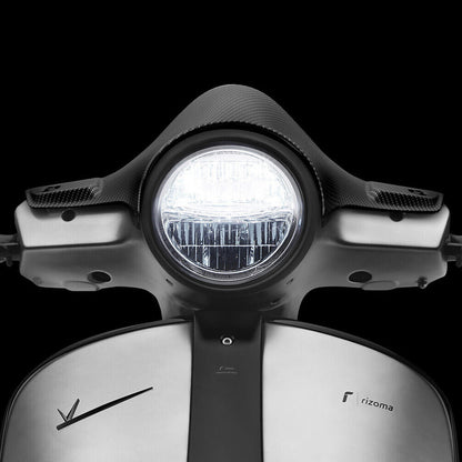 Rizoma Headlight Fairing (Carbon) (ZVP053K) - High Road Motorsports - Lighting Protection - ZVP053K - Rizoma