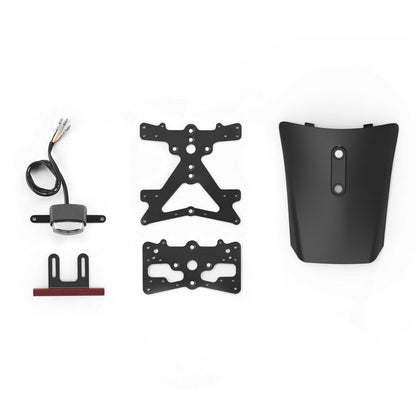 Rizoma License Plate Support Kit with Rear Multifunction Light (PT812B) - High Road Motorsports - License Plate Accessories - PT812B - Rizoma