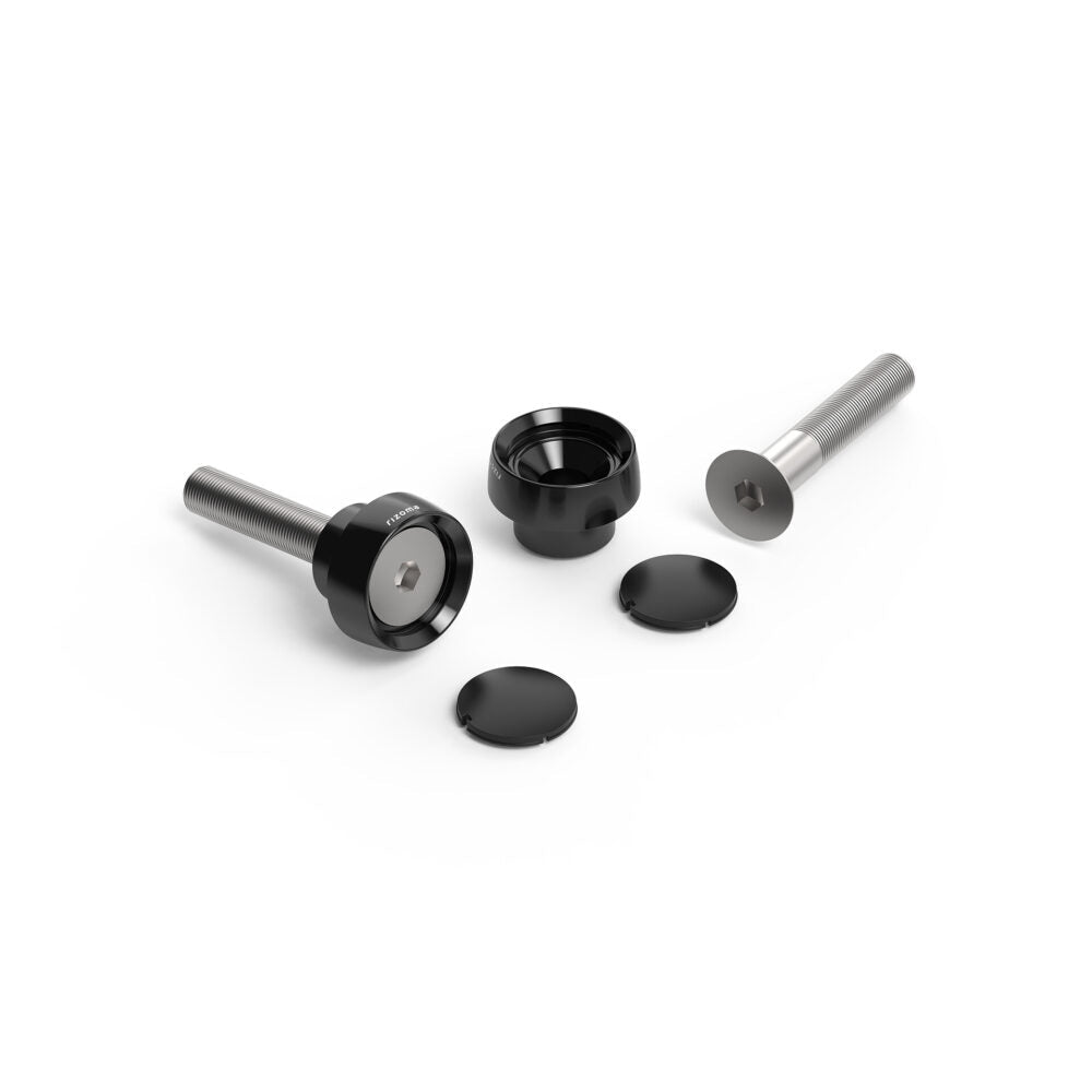 Rizoma OEM Hand Guard Screw Covers (ZBW110) - High Road Motorsports - Hand Controls - ZBW110B - Rizoma