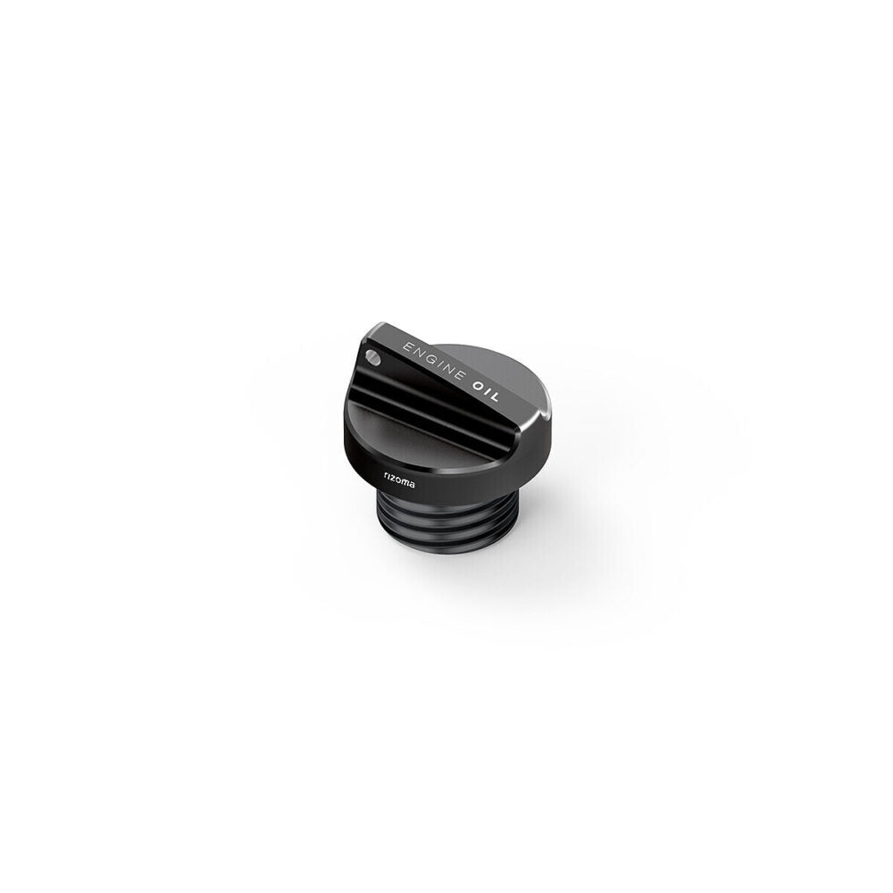 Rizoma Oil Filler Cap (TP123) - High Road Motorsports - Engine Components - TP123B - Rizoma