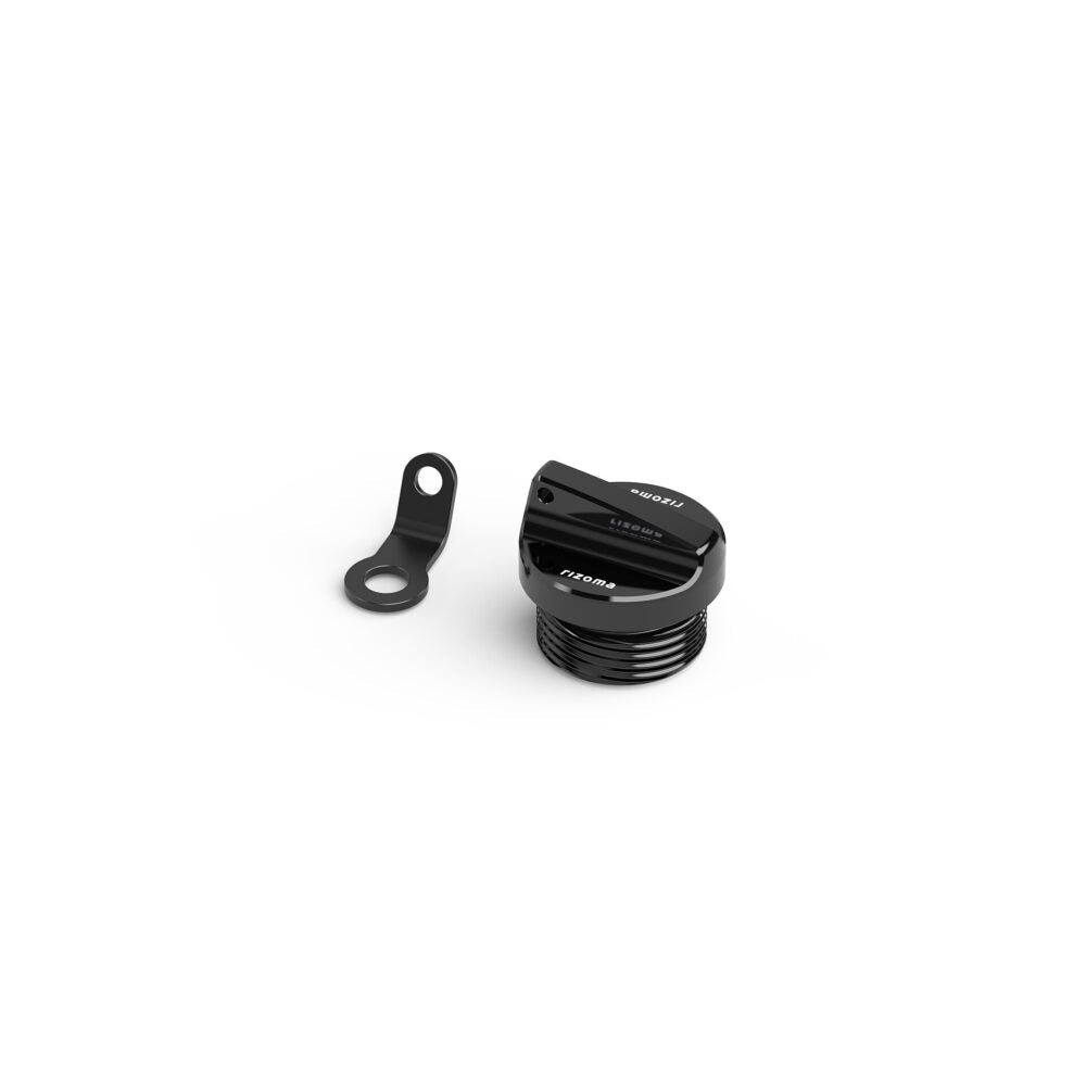 Rizoma Oil Filler Cap (TP127) - High Road Motorsports - Engine Components - TP127B - Rizoma