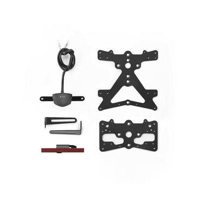Rizoma Outside License Plate Support Kit (PTL524B) - High Road Motorsports - License Plate Accessories - PTL524B - Rizoma