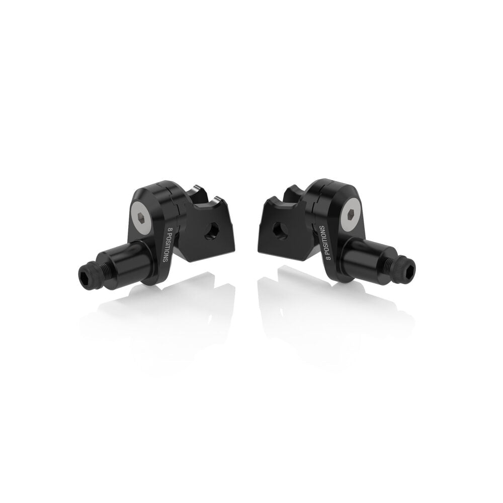 Rizoma Peg Eccentric Mounting Kit (PE727B) - High Road Motorsports - Foot Controls - PE727B - Rizoma
