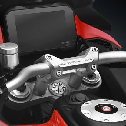 Rizoma Raised and Swept - Back Risers (ZDM167A) - High Road Motorsports - Handlebars & Risers - ZDM167A - Rizoma