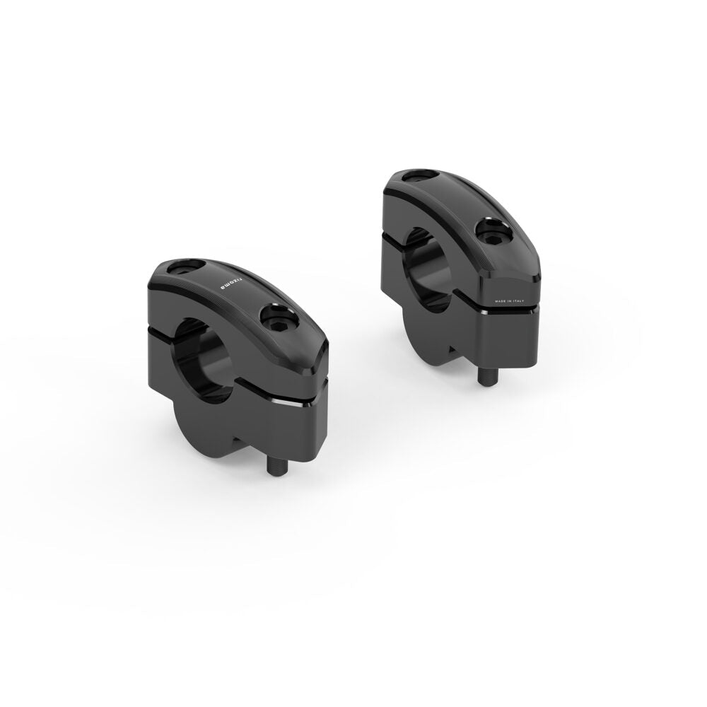 Rizoma Raised Risers (ZBW111) - High Road Motorsports - Handlebars & Risers - ZBW111B - Rizoma