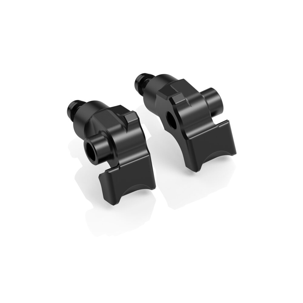 Rizoma Rider Peg Mounting Kit (Ø 22 mm) (PE688B) - High Road Motorsports - Foot Controls - PE688B - Rizoma