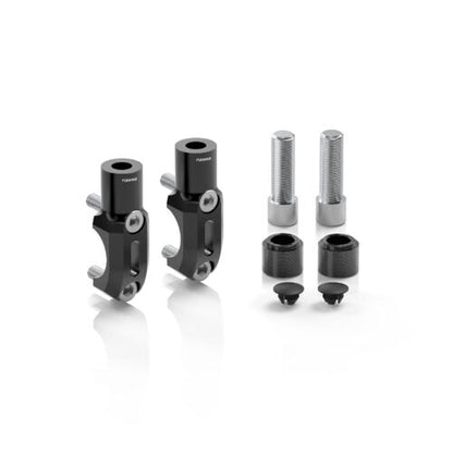 Rizoma Stealth Mirror Mounting Kit for Naked (BSN912B) - High Road Motorsports - Mirrors & Accessories - BSN912B - Rizoma