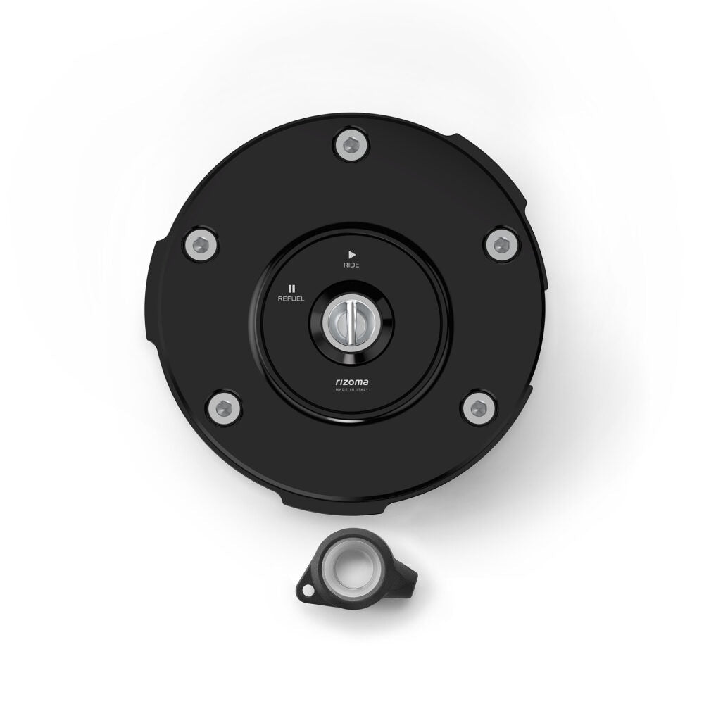 Rizoma Street Fuel Tank Cap (TF062B) - High Road Motorsports - Intake & Fuel - TF062B - Rizoma