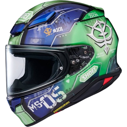 SHOEI RF - 1400 Helmet - MS - 05 Zaku 1 TC - 11 - High Road Motorsports - Motorcycle Helmet - 77-14941 - SHOEI