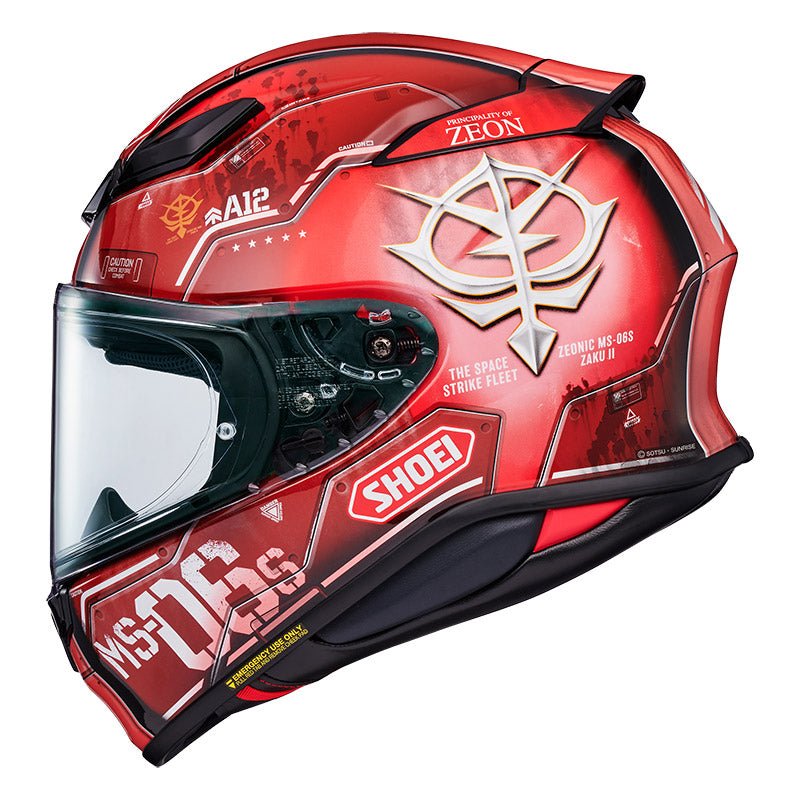 SHOEI RF - 1400 Helmet - MS - 06S Char's Zaku II TC - 1 - High Road Motorsports - Motorcycle Helmet - 77-14851 - SHOEI
