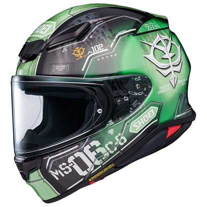 SHOEI RF - 1400 Helmet - MS - 06S Char's Zaku II TC - 4 - High Road Motorsports - Motorcycle Helmet - 77-14901 - SHOEI