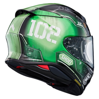 SHOEI RF - 1400 Helmet - MS - 06S Char's Zaku II TC - 4 - High Road Motorsports - Motorcycle Helmet - 77-14901 - SHOEI
