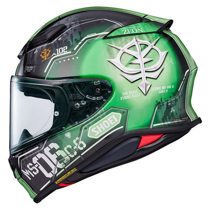 SHOEI RF - 1400 Helmet - MS - 06S Char's Zaku II TC - 4 - High Road Motorsports - Motorcycle Helmet - 77-14901 - SHOEI