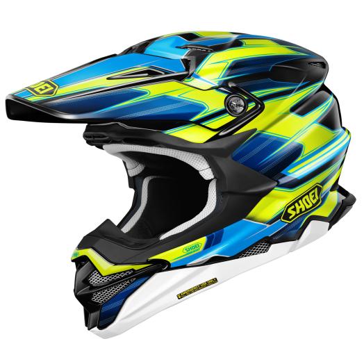 SHOEI VFX - EVO Helmet - Sparkle TC - 3 - High Road Motorsports - Motorcycle Helmet - 77-14761 - SHOEI