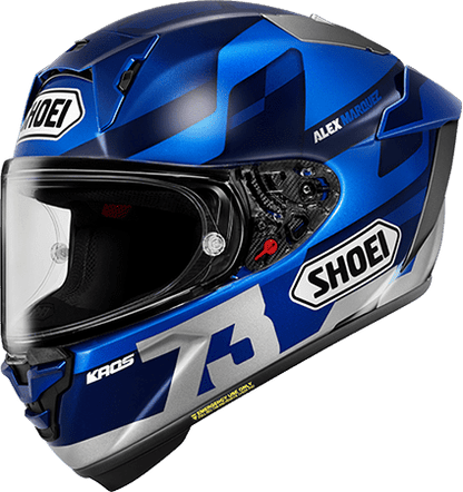 SHOEI X - Fifteen Helmet - A.Marquez73 V3 TC - 2 - High Road Motorsports - Motorcycle Helmet - 77-15111 - SHOEI