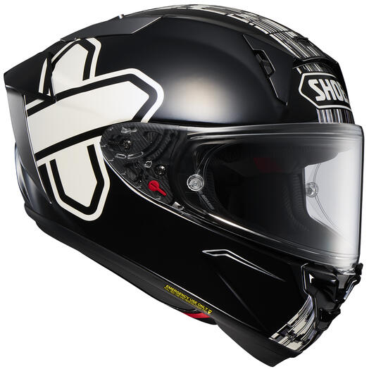 SHOEI X - Fifteen Helmet - Cross Logo - High Road Motorsports - Motorcycle Helmet - 77-14251 - SHOEI