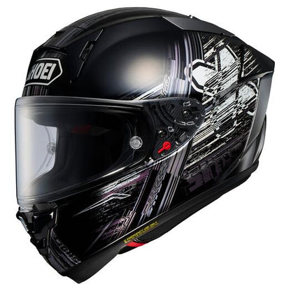 SHOEI X - Fifteen Helmet - Cross Logo - High Road Motorsports - Motorcycle Helmet - 77-14251 - SHOEI