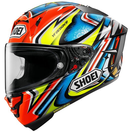 SHOEI X - Fifteen Helmet - Daijiro TC - 1 - High Road Motorsports - Motorcycle Helmet - 77-14561 - SHOEI