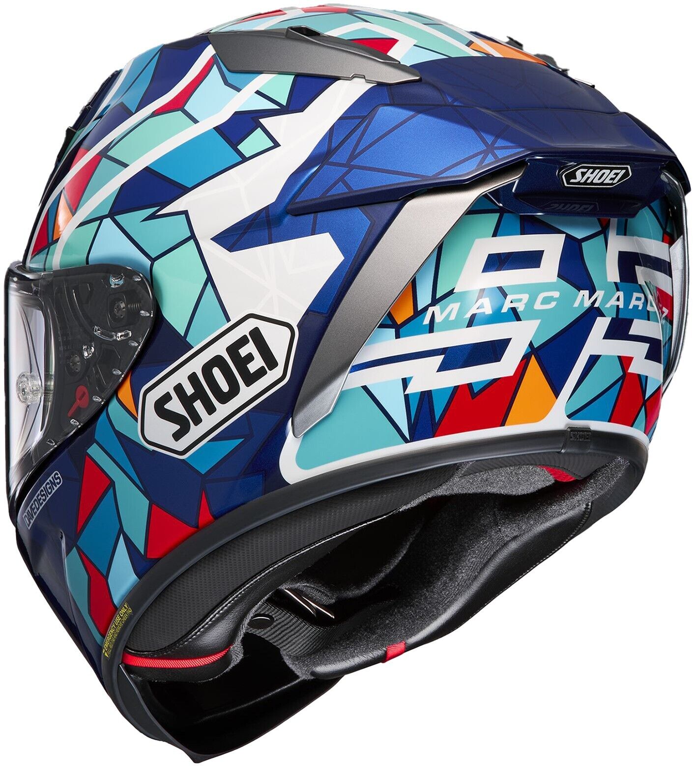 SHOEI X - Fifteen Helmet - Marquez Barcelona - High Road Motorsports - Motorcycle Helmet - 77-13921 - SHOEI